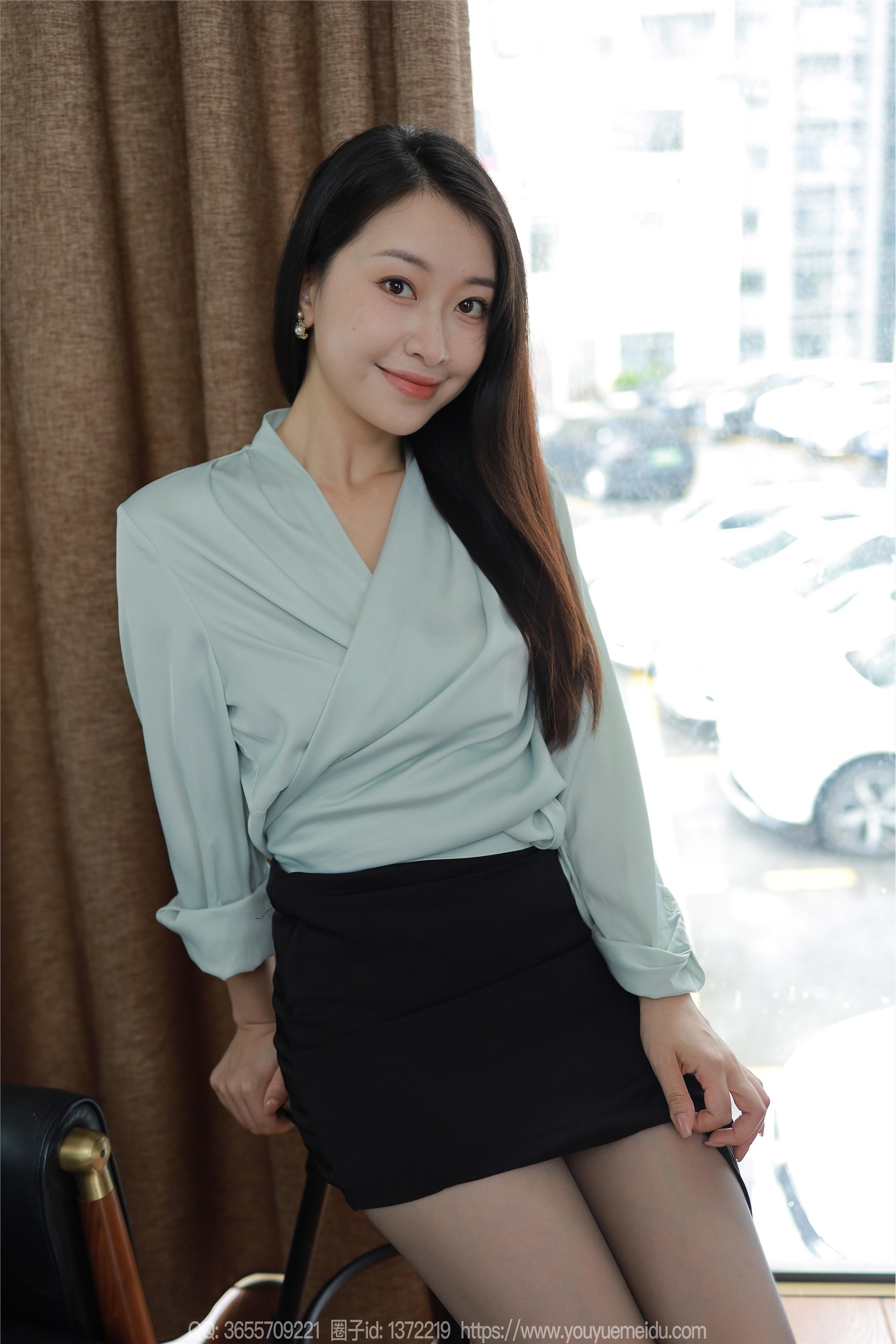 IESS异思趣向  2024.07.24 丝享家 1802 小婕《迷人淡绿》